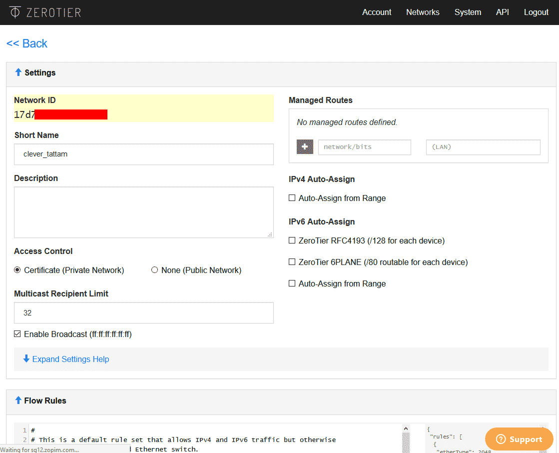 Network Management Interface