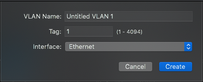 macOS VLAN Configuration